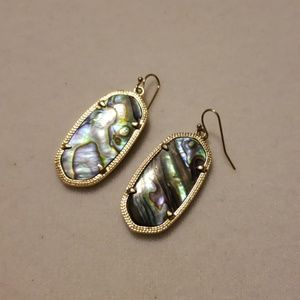 Kendra Scott Abalone Earrings